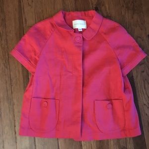 Banana Republic pink suit jacket